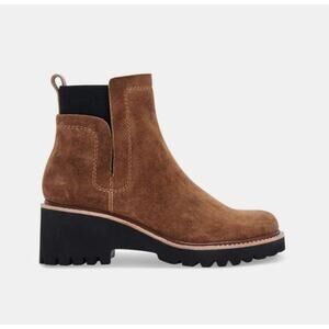 Dolce Vita Huey H2O Dark Brown Suede Boots 9